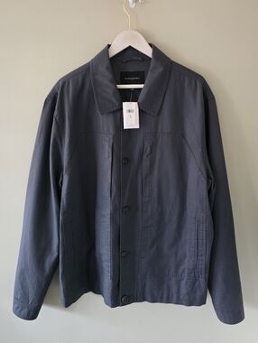 NWT Banana Republic Factory XL Rugged Gorpcore Utility Heavyduty Twill Shirt